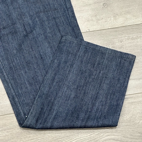 Men's Perry Ellis Jeans 36 x 32 Pants Dark Navy Blue Cotton Straight Denim NWT - Picture 7 of 10